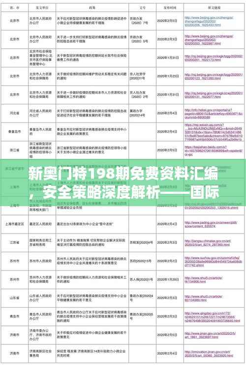 新奥门特198期免费资料汇编,安全策略深度解析——国际版OPU446.71