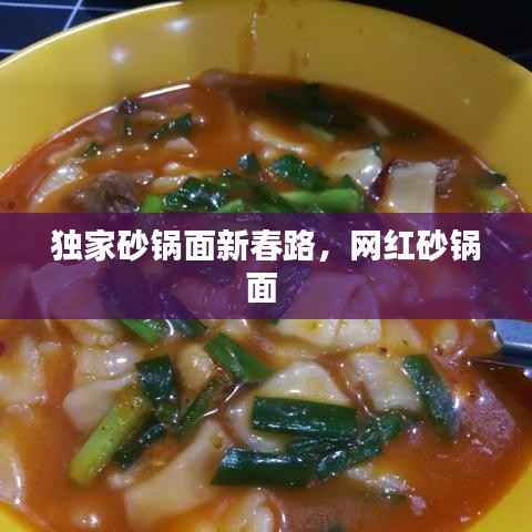 独家砂锅面新春路，网红砂锅面 